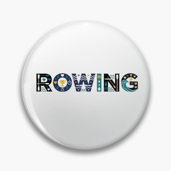 Item preview, Modern Rowing Typography Design Crew Team Regatta Aesthetic designed and sold by Winarrts.