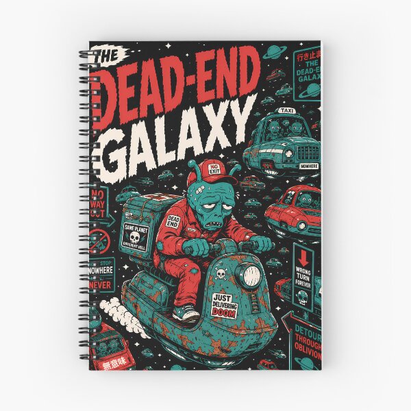 Item preview, The Dead-End Galaxy Alien Delivery Rider designed and sold by Highwayman1975.