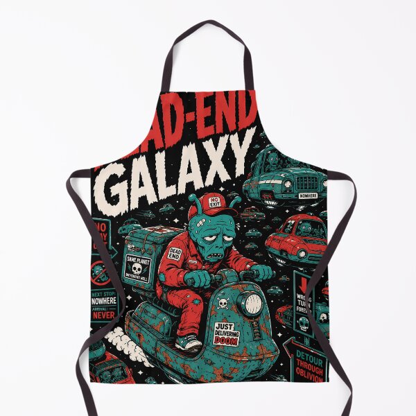 Item preview, The Dead-End Galaxy Alien Delivery Rider designed and sold by Highwayman1975.