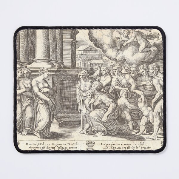 Item preview, Psyche Portrait Vintage Dark | Fairy Tale Art designed and sold by GammaRay.