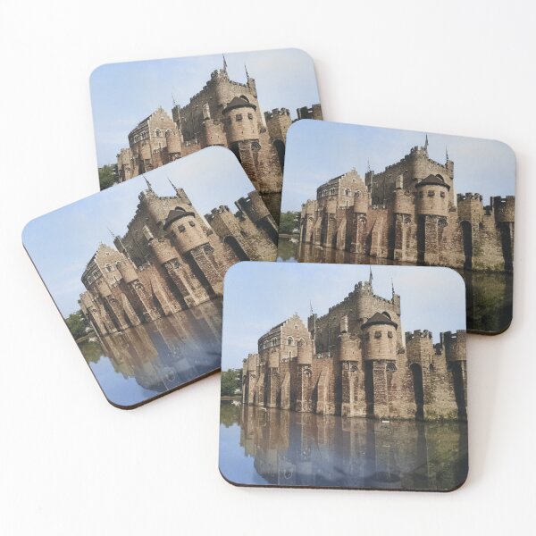 Item preview, Colorized Castle of the Counts Belgium designed and sold by JerryFrank.