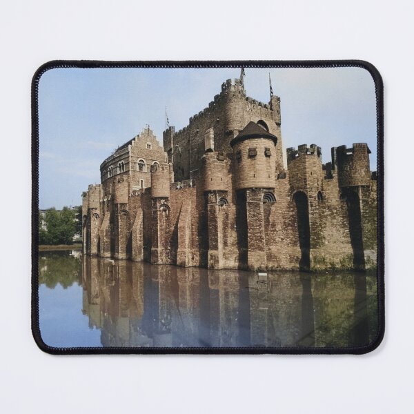 Item preview, Colorized Castle of the Counts Belgium designed and sold by JerryFrank.