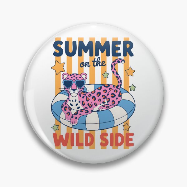 Item preview, Summer on the Wild Side Cute Pink Leopard Pool Float Design designed and sold by Snifferius.