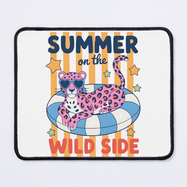 Item preview, Summer on the Wild Side Cute Pink Leopard Pool Float Design designed and sold by Snifferius.
