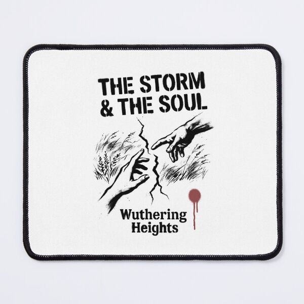 Item preview, The Storm And The Soul Wuthering Heights Gothic Book Design designed and sold by Fenay Designs.