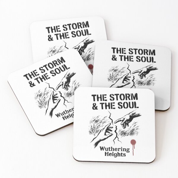 Item preview, The Storm And The Soul Wuthering Heights Gothic Book Design designed and sold by Fenay Designs.