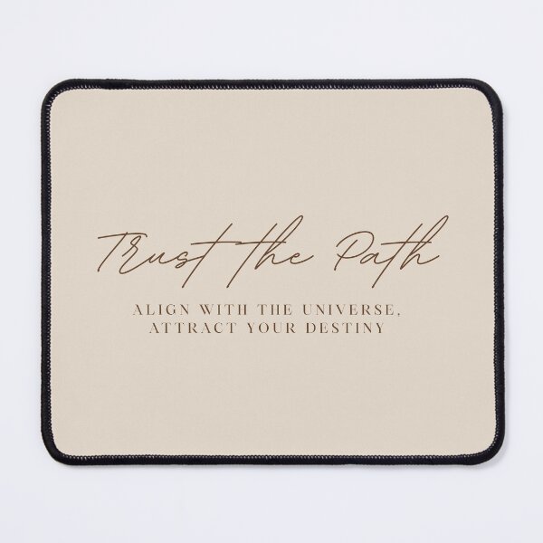 Item preview, Align With the Universe – Attract Your Destiny Spiritual Typography Design designed and sold by CosmicQuietStudio.