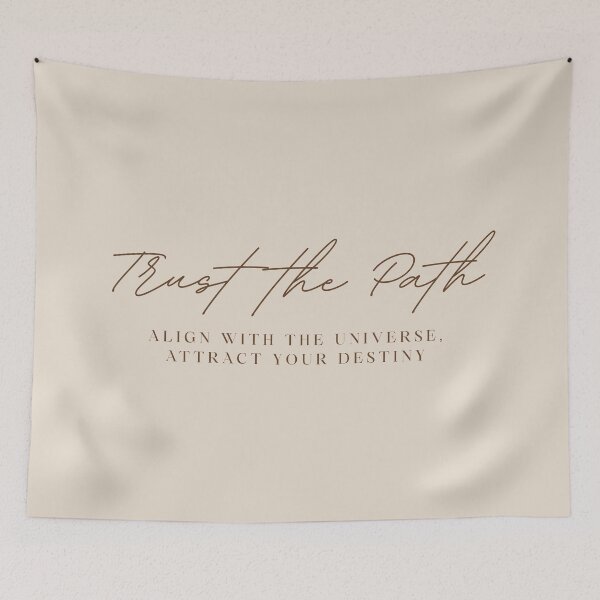 Item preview, Align With the Universe – Attract Your Destiny Spiritual Typography Design designed and sold by CosmicQuietStudio.