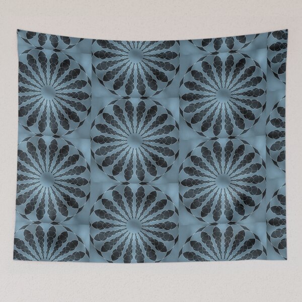 Item preview, Blue Geometric Mandala Energy designed and sold by SahmatArt.