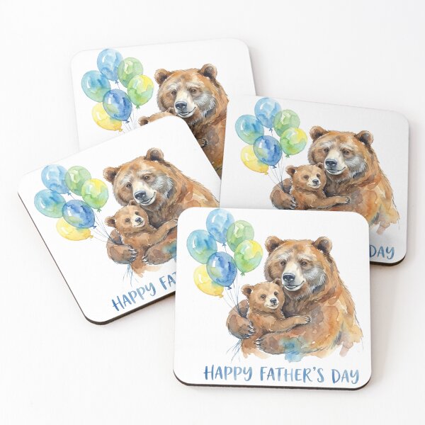 Item preview, Brown Bear - Happy Fathers Day designed and sold by Roy & Tiffany.