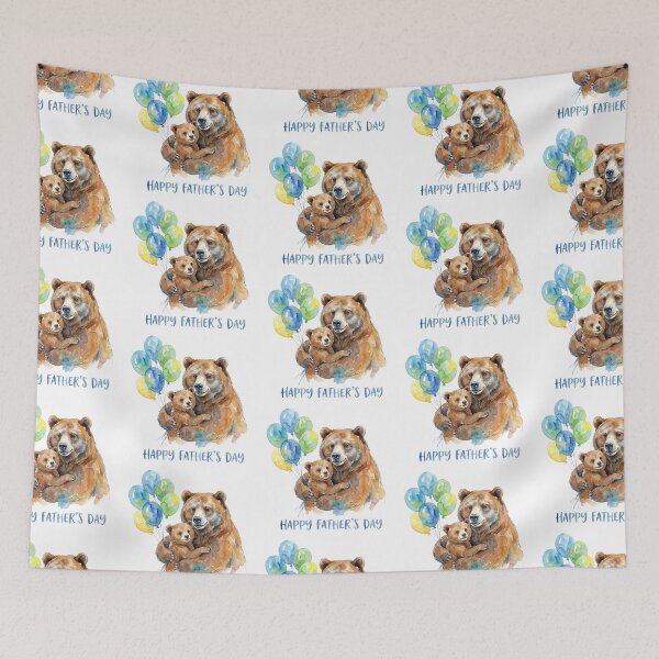 Item preview, Brown Bear - Happy Fathers Day designed and sold by Roy & Tiffany.