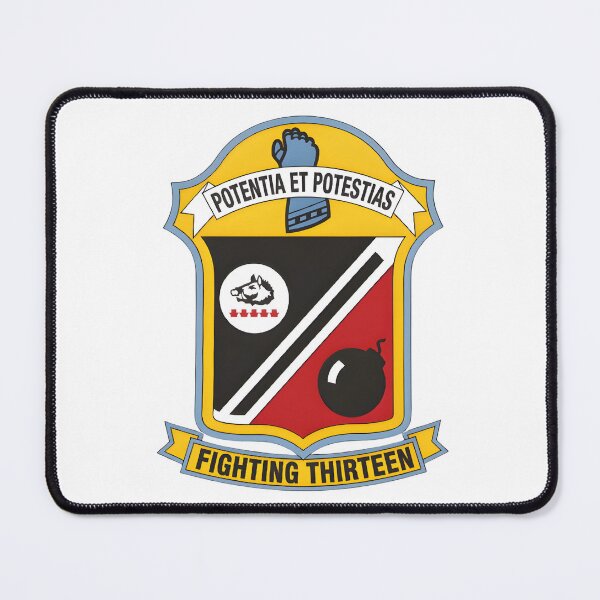 Item preview, VF-13 "Fighting Thirteen" Squadron Insignia designed and sold by CharlieDesings.