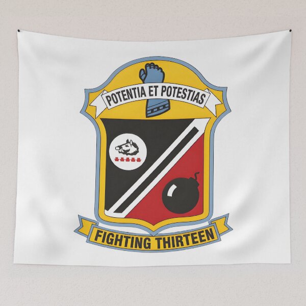 Item preview, VF-13 "Fighting Thirteen" Squadron Insignia designed and sold by CharlieDesings.