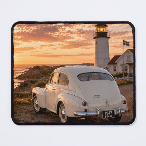 Item preview, Volvo PV444 1947, Northern Light Coastal Journey designed and sold by BlareBlare.