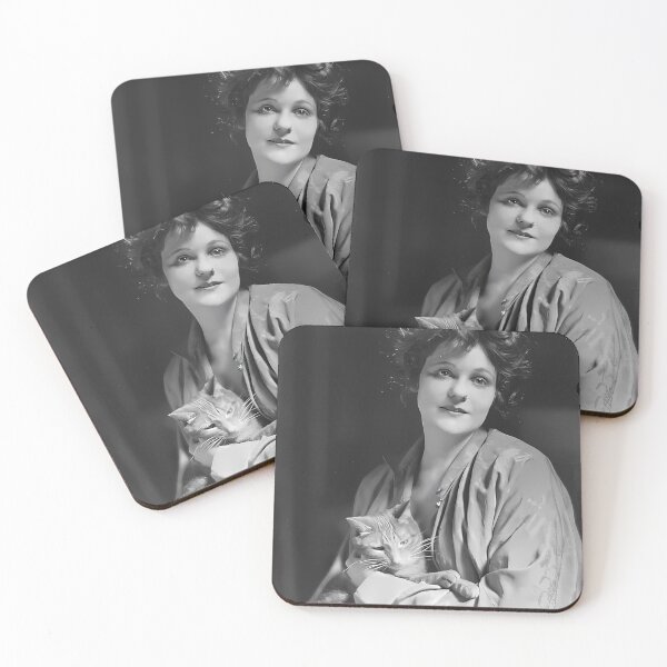 Item preview, Vintage Cat With Buzzer | Cat Art designed and sold by GammaRay.