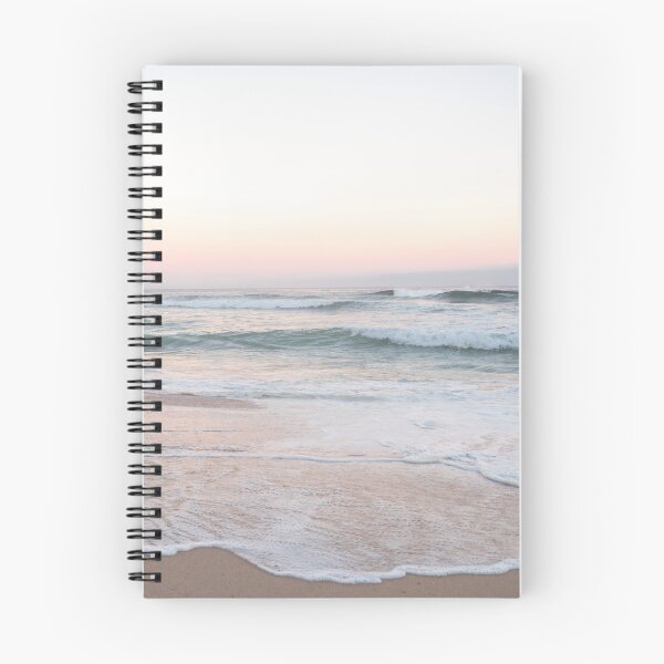 Item preview, Blush pink sunset at Praia da Adraga in Portugal - coastal summer photography designed and sold by Christa Stroo Photography.