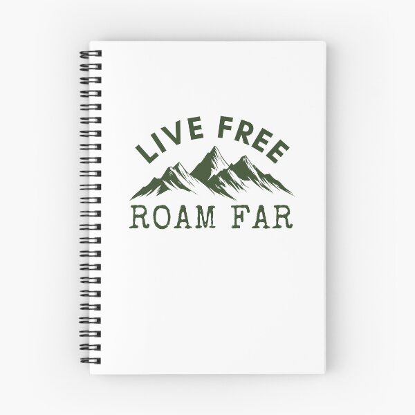 Item preview, Live free, roam far designed and sold by darshants.