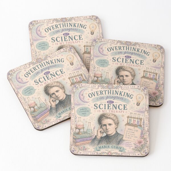 Item preview,  Science Is My Therapy - Marie Curie designed and sold by LuluLeb.