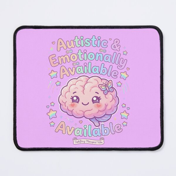 Item preview, Cute Autism Pride Therapist Design Emotionally Available LGBTQ Neurodivergent Counselor Gift designed and sold by Im-Ara.
