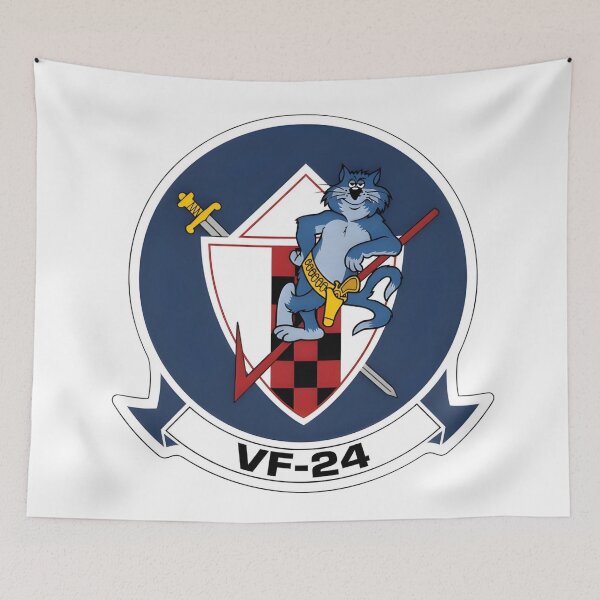 Item preview, VF-24 "Red Checkertails" Fighting Renegades Insignia designed and sold by CharlieDesings.