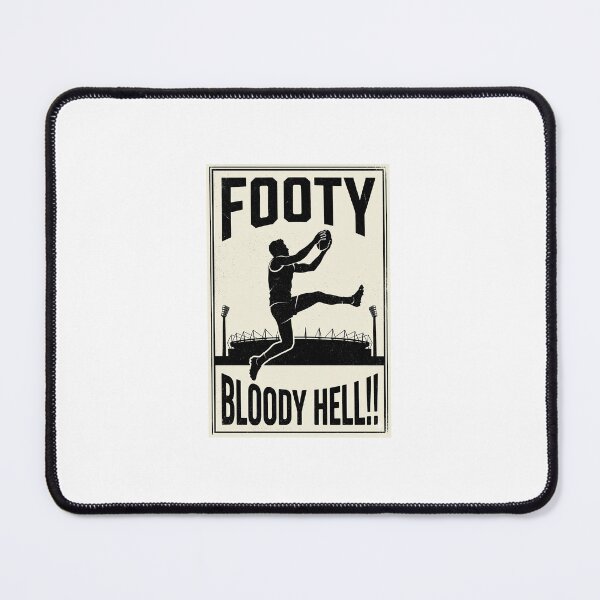 Item preview, Retro AFL Footy Poster - Vintage Specky Mark Aussie Rules Football designed and sold by CultureCourse.