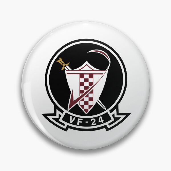 Item preview, VF-24 "Red Checkertails" Formal Squadron Insignia designed and sold by CharlieDesings.