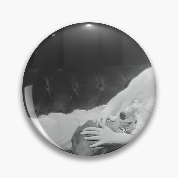 Item preview, Buzzer Cat Portrait | Cat Art designed and sold by GammaRay.
