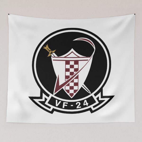 Item preview, VF-24 "Red Checkertails" Formal Squadron Insignia designed and sold by CharlieDesings.