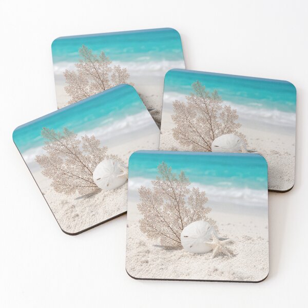 Item preview, Starfish and Sand Dollar with Sea Fan designed and sold by Maria Dryfhout.