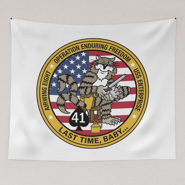 Item preview, VF-41 "Black Aces" Operation Enduring Freedom Deployment Patch designed and sold by CharlieDesings.