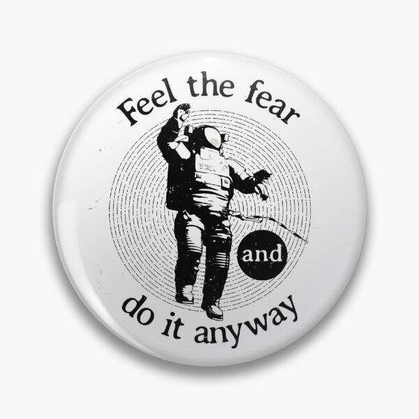 Item preview, Space Graphic | Feel the Fear and Do it Anyway designed and sold by MysticMarketWares.