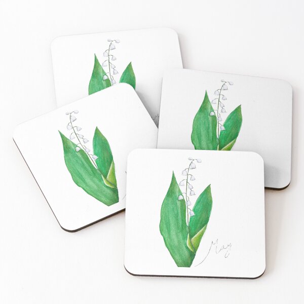 Item preview, Spring - May Watercolor Flower - Lily of the Valley: Joy designed and sold by MiniRadiance.