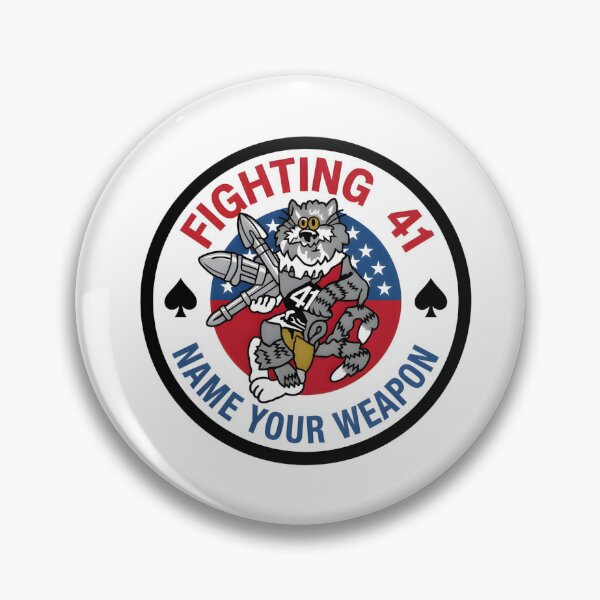 Item preview, VF-41 "Black Aces" Name Your Weapon Insignia designed and sold by CharlieDesings.