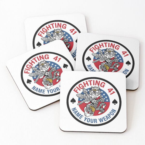 Item preview, VF-41 "Black Aces" Name Your Weapon Insignia designed and sold by CharlieDesings.