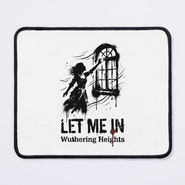 Item preview, Let Me In Wuthering Heights Gothic Window Design designed and sold by Fenay Designs.