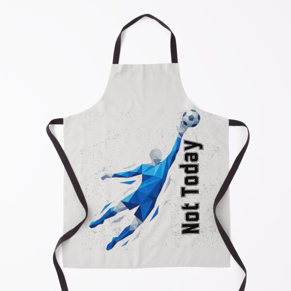 Item preview, Not Today Soccer Goalkeeper Save - Geometric Sport designed and sold by Mania Graphix.