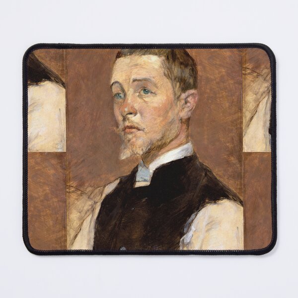 Item preview, Albert René Grenier (1858–1925) by Henri de Toulouse-Lautrec | Post-Impressionist Portrait Poster designed and sold by artofuniverse.