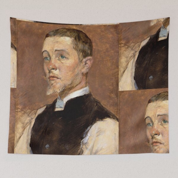 Item preview, Albert René Grenier (1858–1925) by Henri de Toulouse-Lautrec | Post-Impressionist Portrait Poster designed and sold by artofuniverse.