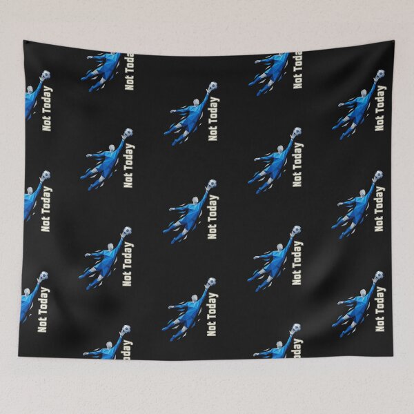 Item preview, Not Today Soccer Goalkeeper Save - Geometric Sport designed and sold by Mania Graphix.