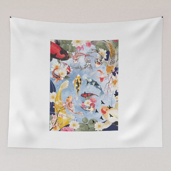 Item preview, Vibrant Koi Pond designed and sold by Lummina.