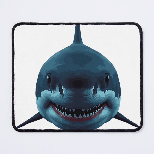 Item preview, Deep Sea Shark Portrait – Minimalist Ocean Design designed and sold by SpeedProduction.