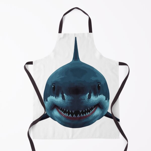 Item preview, Deep Sea Shark Portrait – Minimalist Ocean Design designed and sold by SpeedProduction.