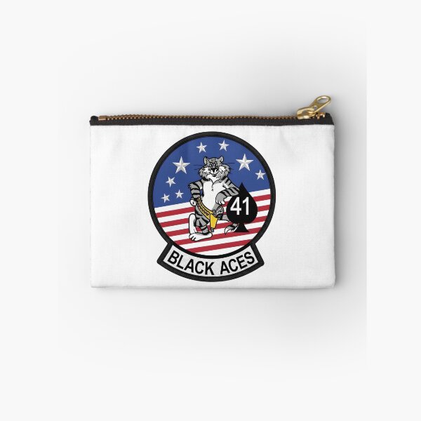 Item preview, VF-41 "Black Aces" High-Visibility Squadron Patch designed and sold by CharlieDesings.