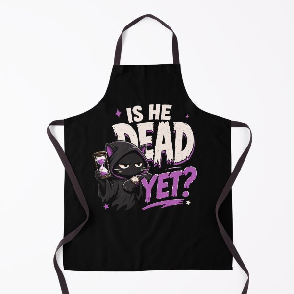 Item preview, Is He Dead Yet? Cat designed and sold by JohnnyP-Store.