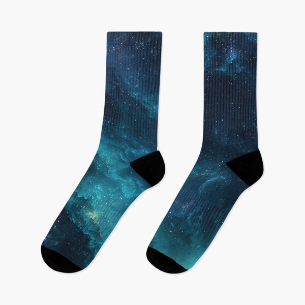 Item preview, Blue Galaxy Nebula Deep Space Starfield Cosmic Art designed and sold by Faithlines.
