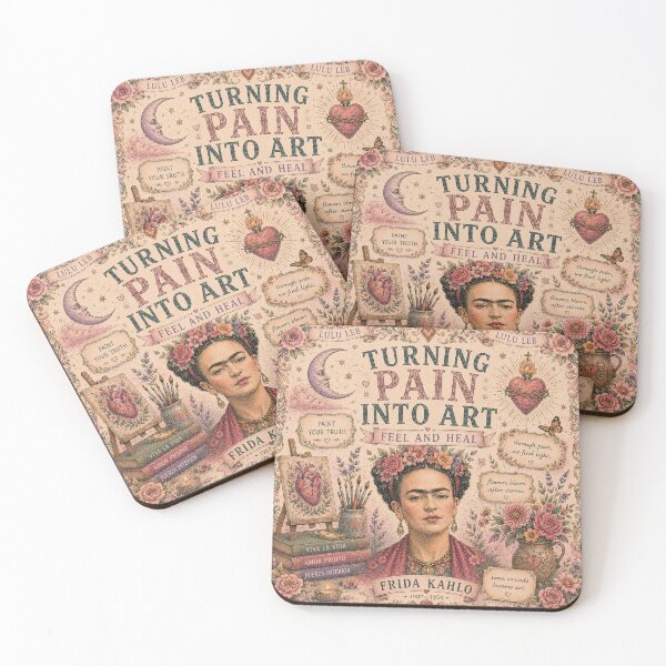 Item preview, Turning Pain into Art - Frida Kahlo designed and sold by LuluLeb.