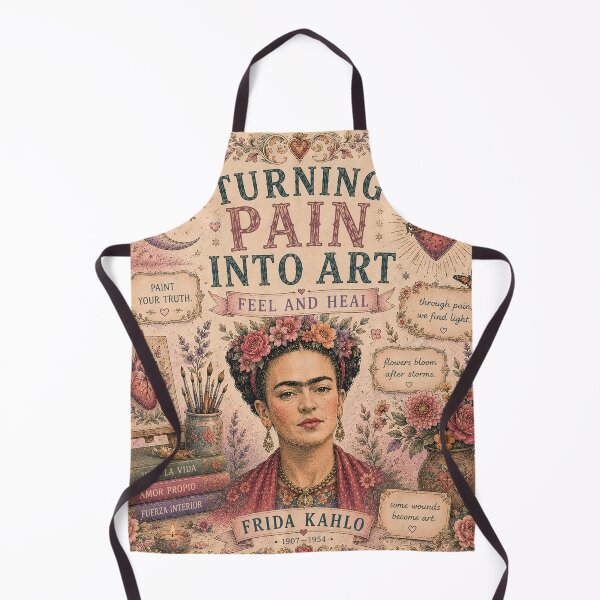 Item preview, Turning Pain into Art - Frida Kahlo designed and sold by LuluLeb.