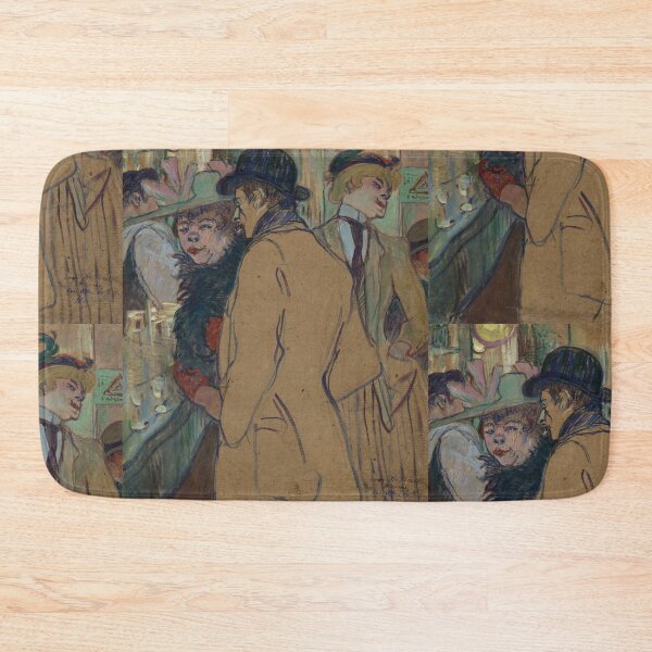 Item preview, Alfred La Guigne by Henri de Toulouse-Lautrec | Vintage Paris Bar Scene Poster designed and sold by artofuniverse.