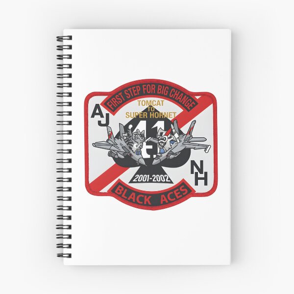 Item preview, VFA-41 "Black Aces" Aircraft Transition Patch (Tomcat to Super Hornet) designed and sold by CharlieDesings.