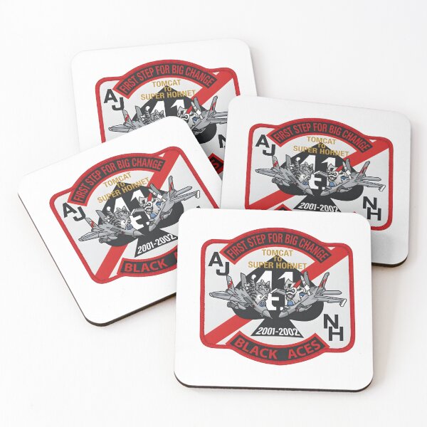 Item preview, VFA-41 "Black Aces" Aircraft Transition Patch (Tomcat to Super Hornet) designed and sold by CharlieDesings.